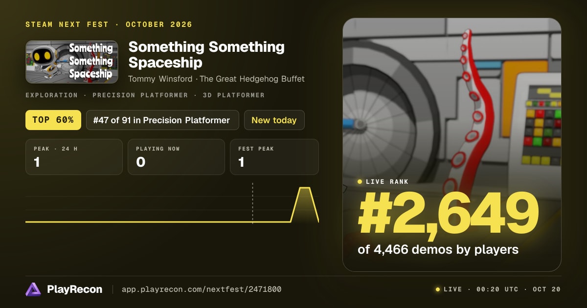 Something Something Spaceship im Steam Next Fest