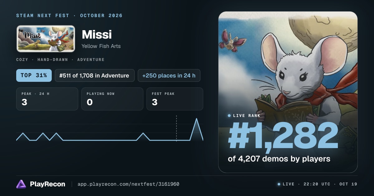 Missi in Steam Next Fest