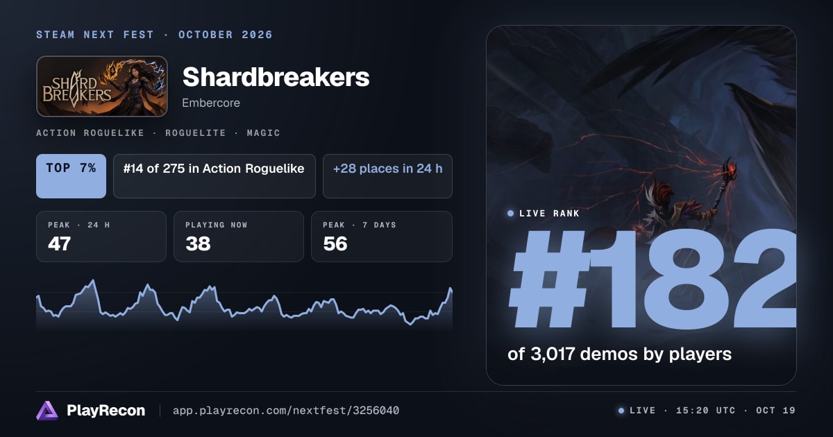 Shardbreakers in Steam Next Fest