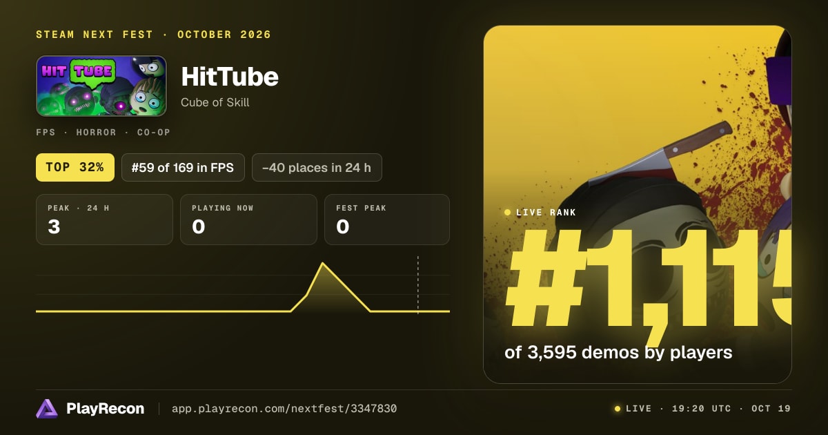 HitTube im Steam Next Fest
