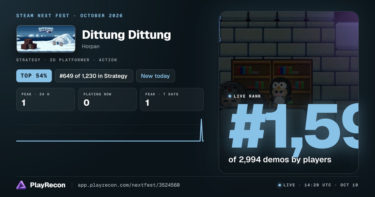 Dittung Dittung in Steam Next Fest