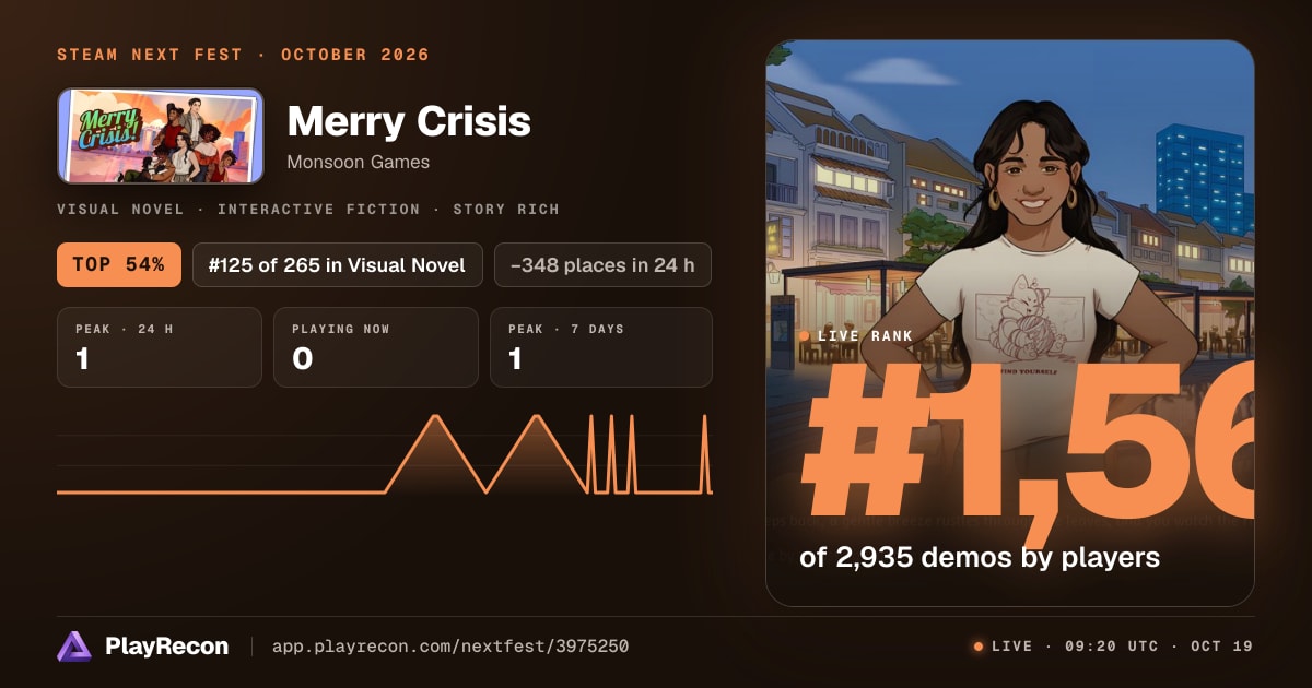 Merry Crisis in Steam Next Fest
