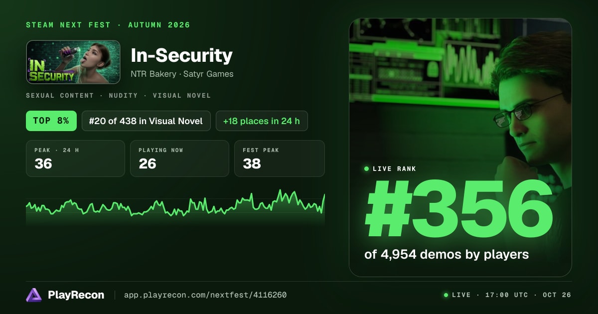 In-Security in Steam Next Fest