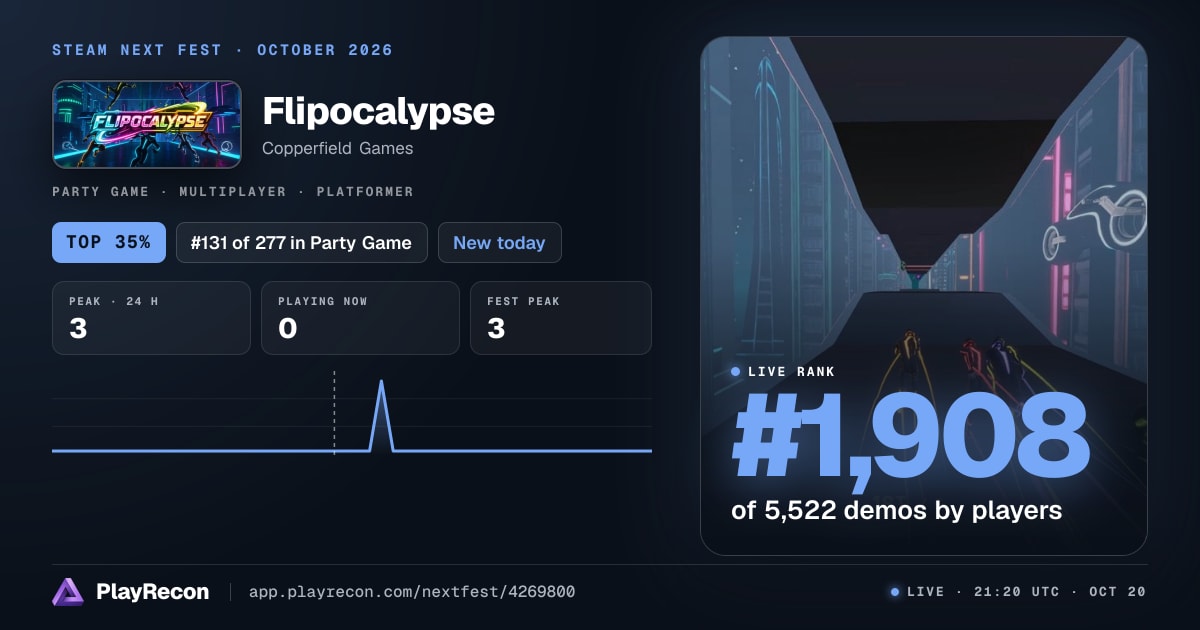 Flipocalypse на Steam Next Fest