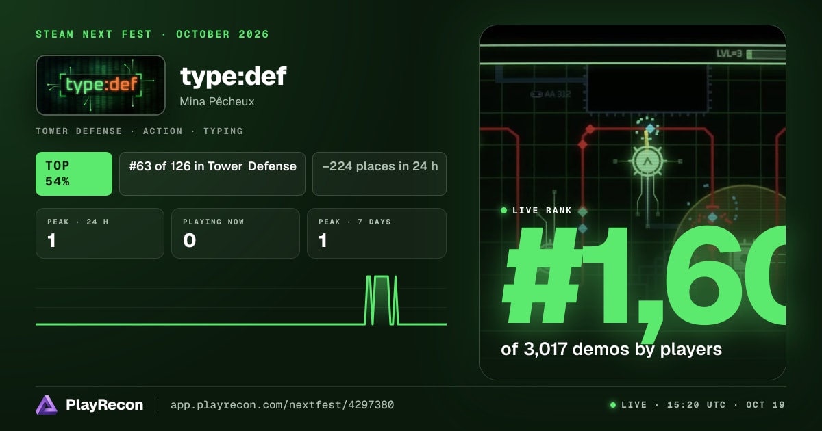 type:def im Steam Next Fest
