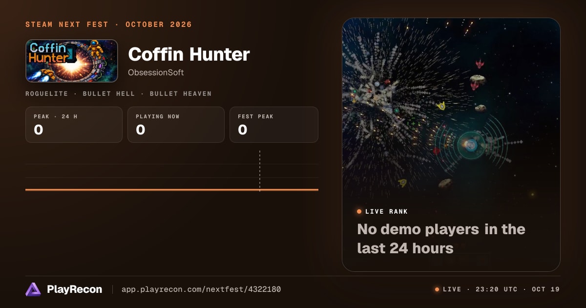 Coffin Hunter allo Steam Next Fest
