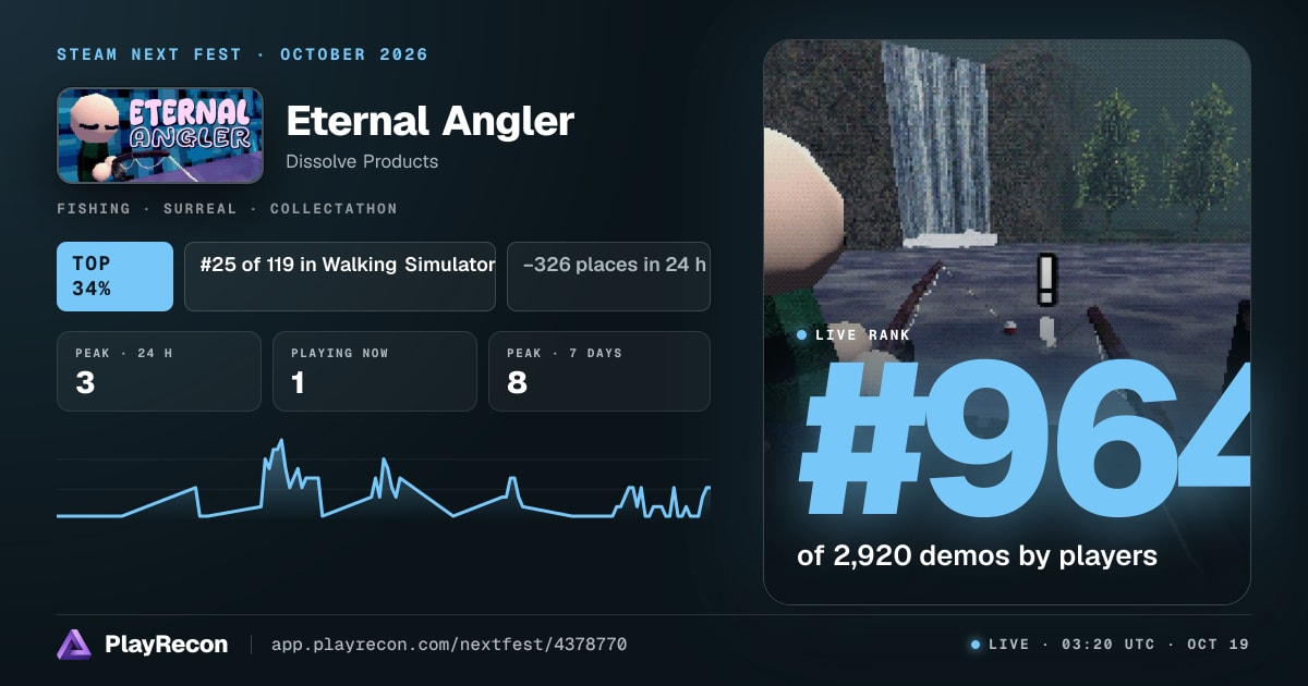 Eternal Angler in Steam Next Fest