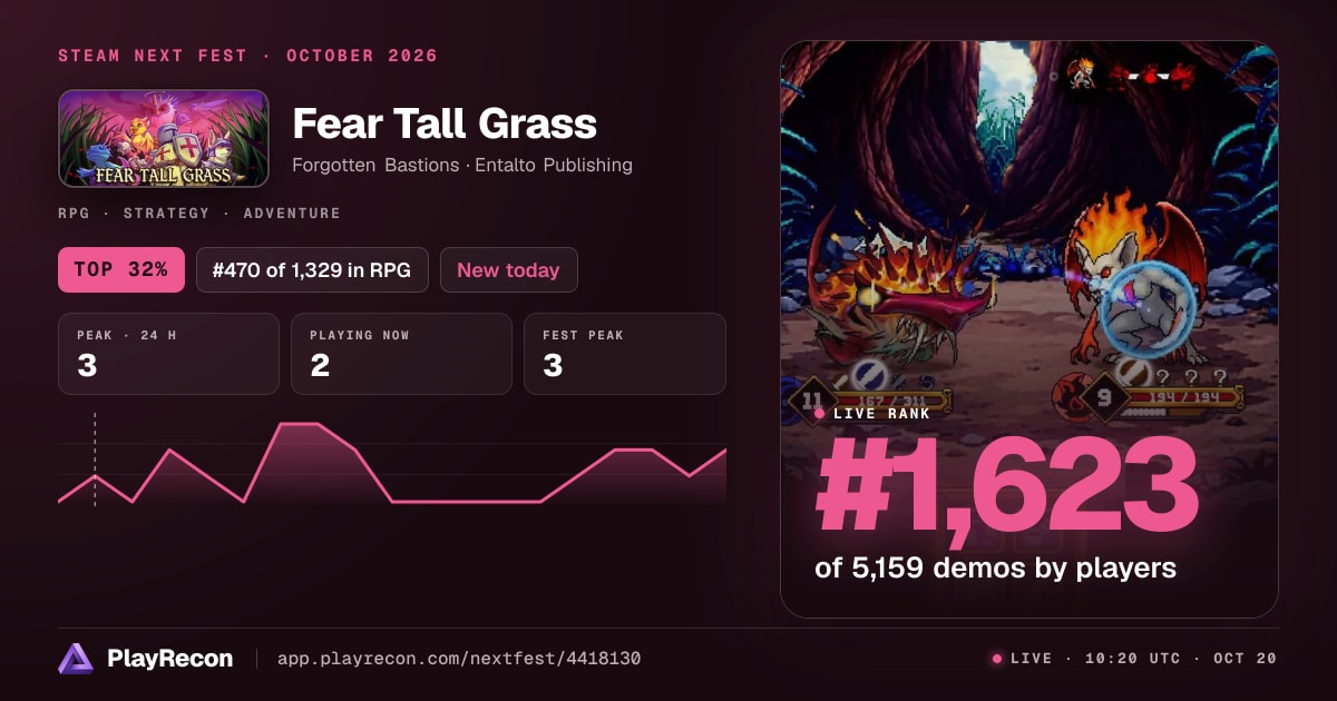 Fear Tall Grass allo Steam Next Fest