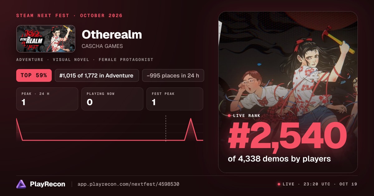 Otherealm in Steam Next Fest