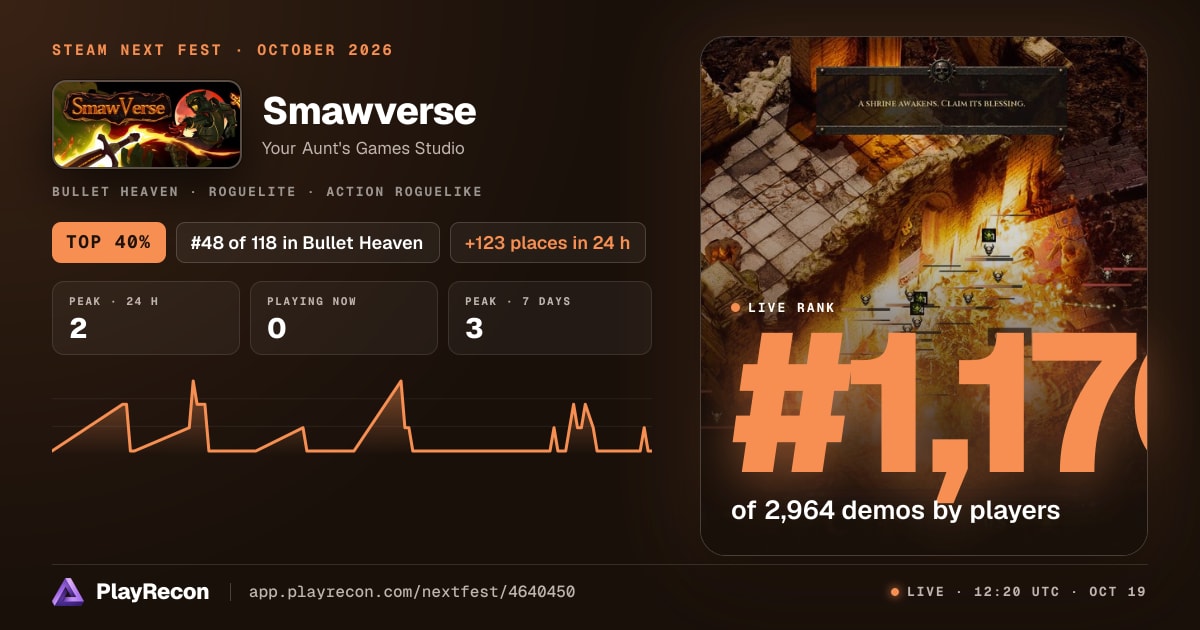 Smawverse in Steam Next Fest
