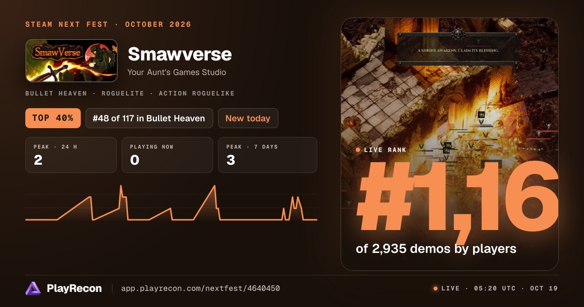 Smawverse на Steam Next Fest