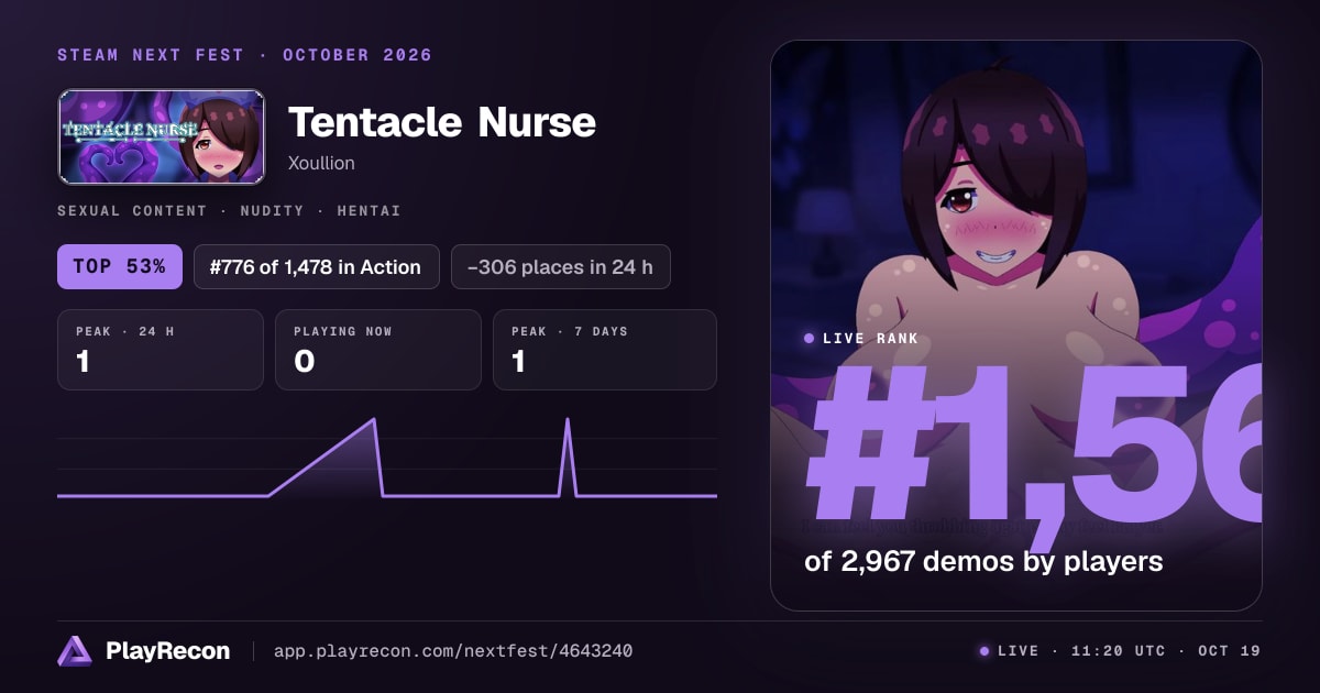 Tentacle Nurse im Steam Next Fest