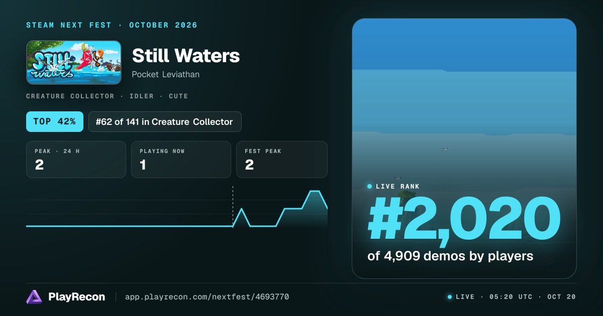 Still Waters im Steam Next Fest