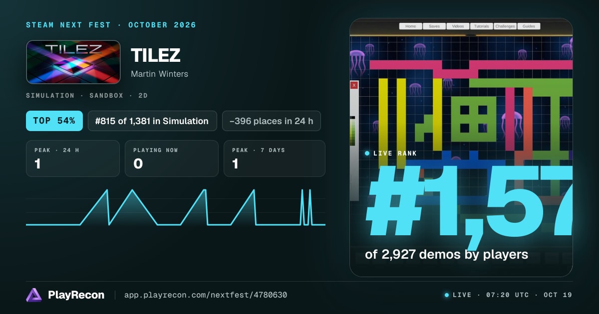 TILEZ allo Steam Next Fest