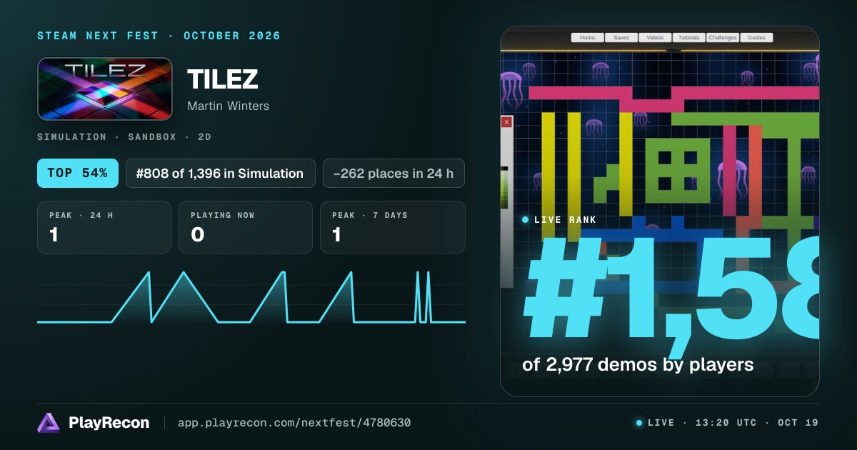 TILEZ im Steam Next Fest