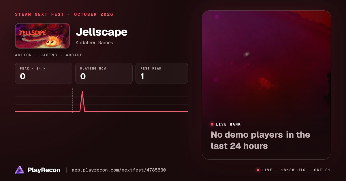 Jellscape in Steam Next Fest