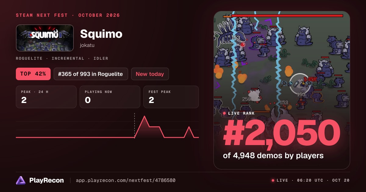 Squimo на Steam Next Fest