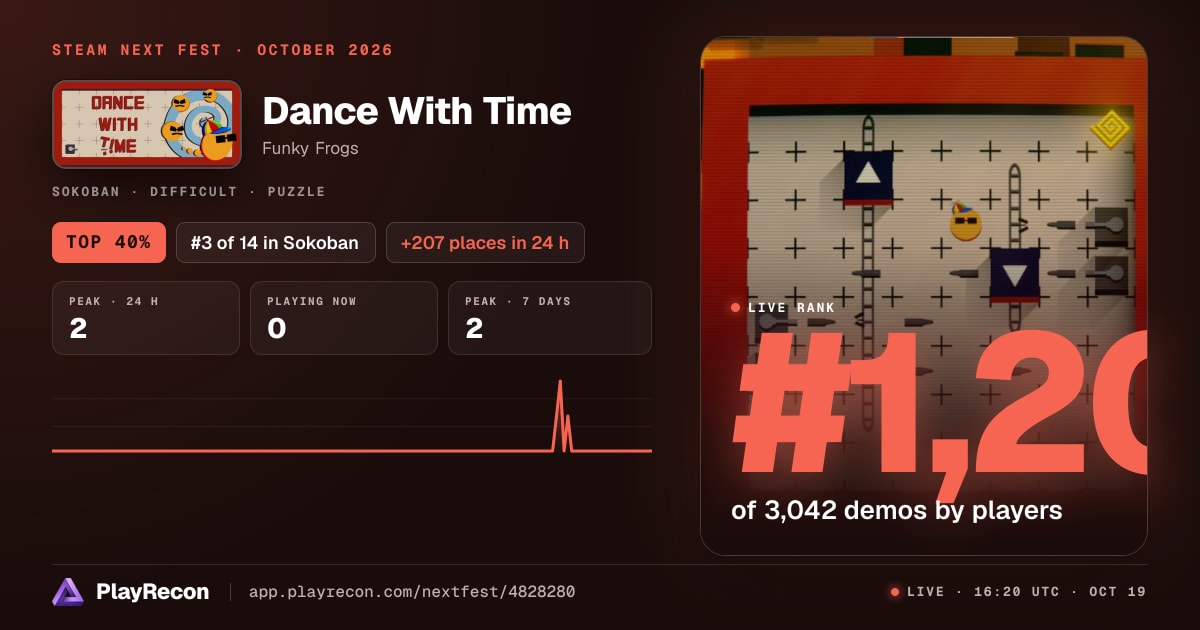 Dance With Time на Steam Next Fest