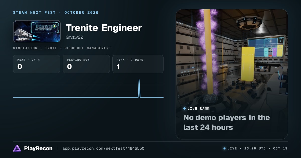 Trenite Engineer allo Steam Next Fest