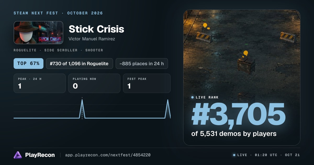 Stick Crisis allo Steam Next Fest