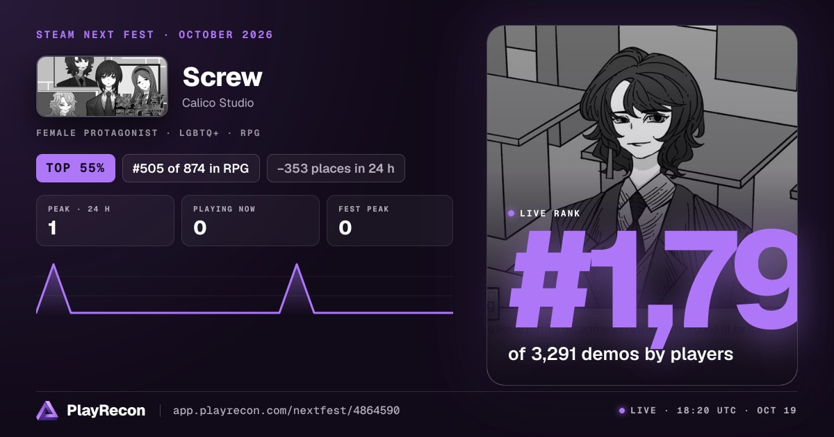 Screw au Steam Next Fest