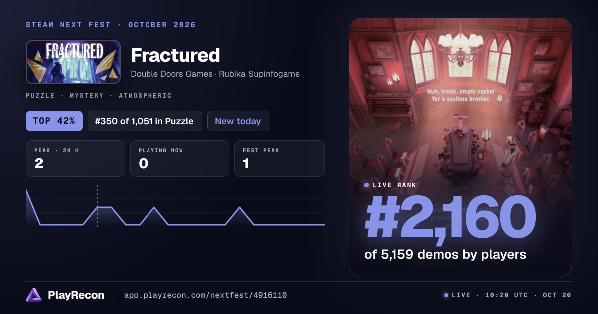 Fractured in Steam Next Fest