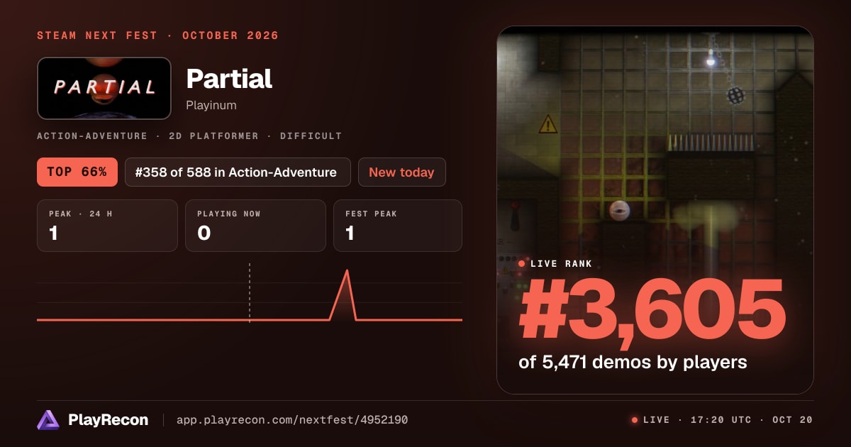 Partial im Steam Next Fest