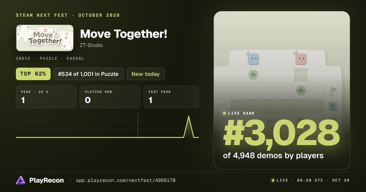 Move Together! im Steam Next Fest