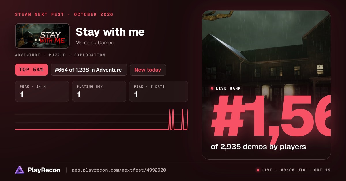 Stay with me im Steam Next Fest