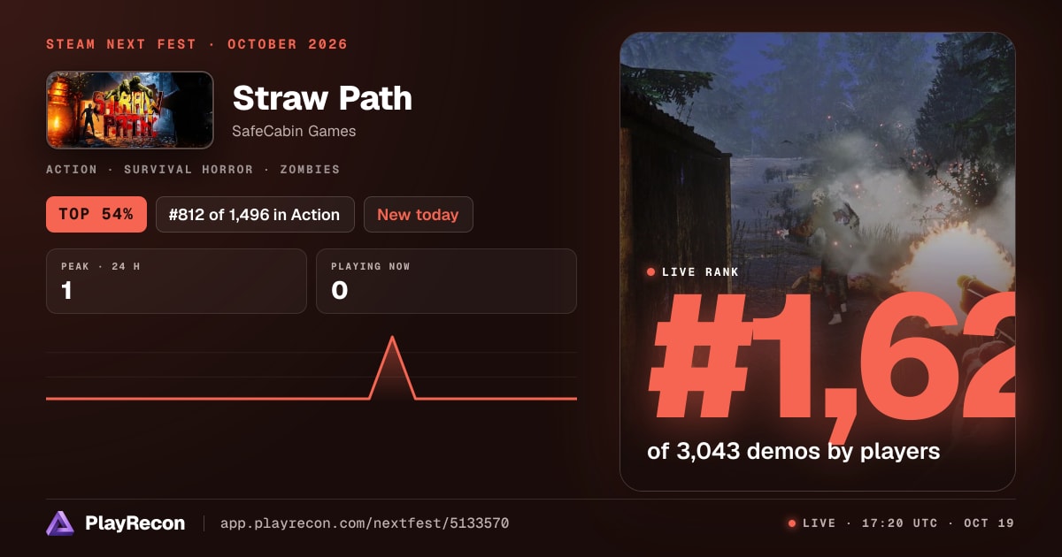Straw Path in Steam Next Fest