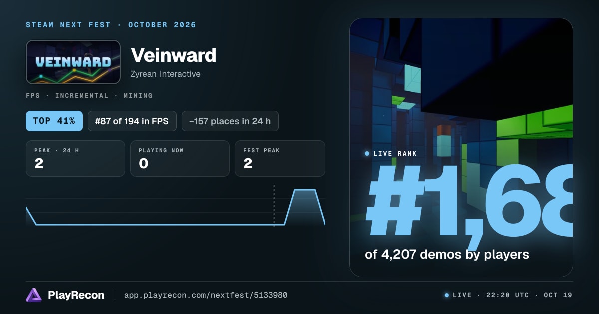 Veinward in Steam Next Fest