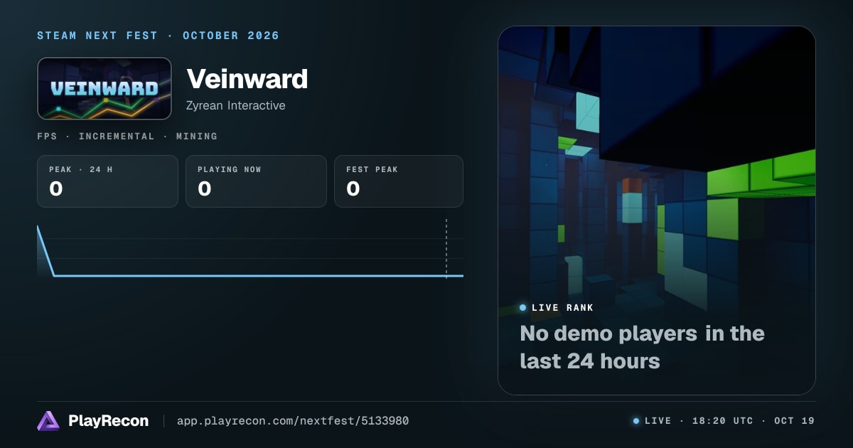 Veinward im Steam Next Fest