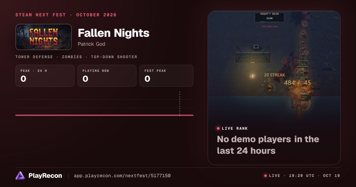 Fallen Nights на Steam Next Fest