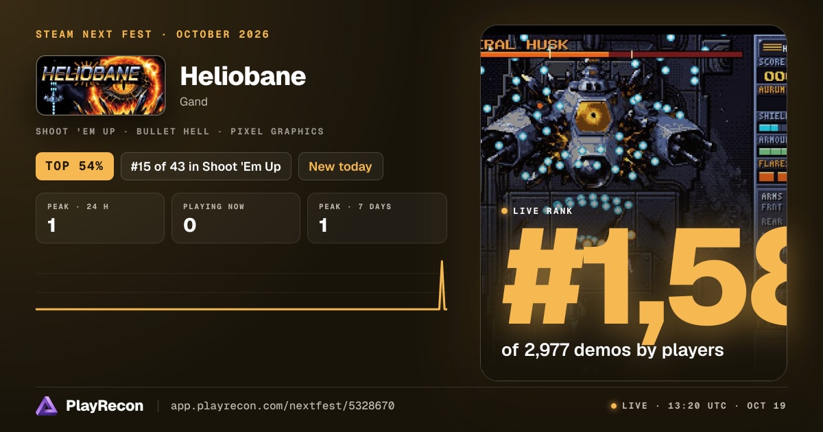 Heliobane en el Steam Next Fest